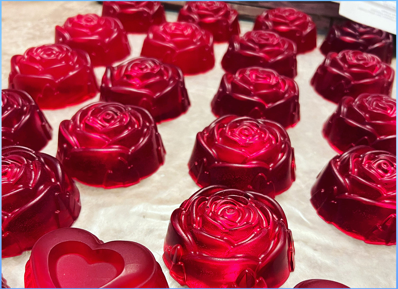 Natural Crafted Decorative Flower soap 3oz-0