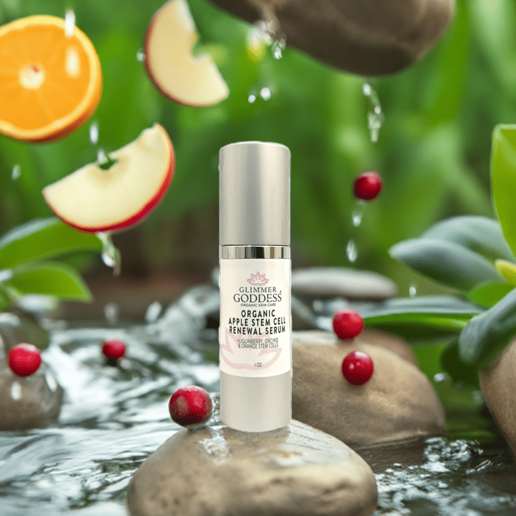 Organic Apple Stem Cell Serum for Anti-Aging | Lingonberry, Orchid & Orange Stem Cells for Hydration & Wrinkle Defense-1