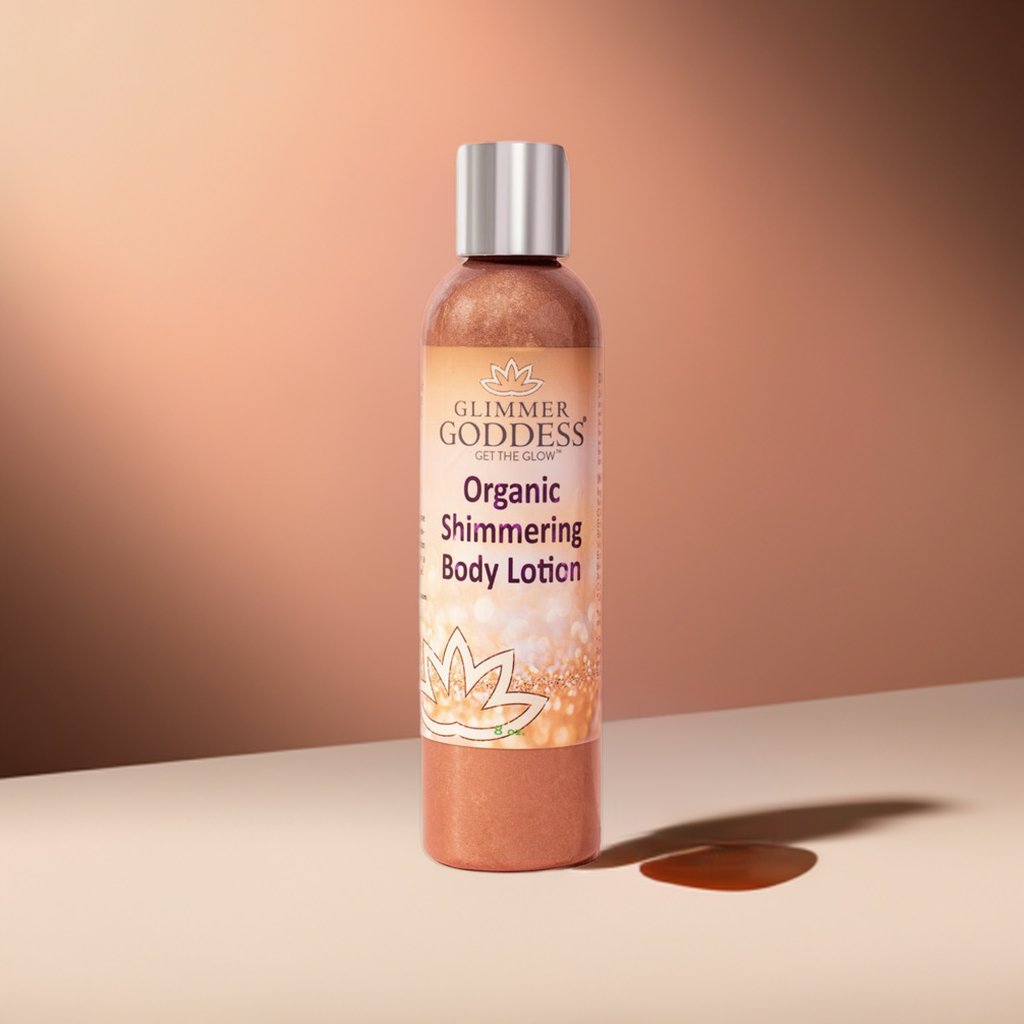 Organic Bronze Shimmer Body Lotion-2