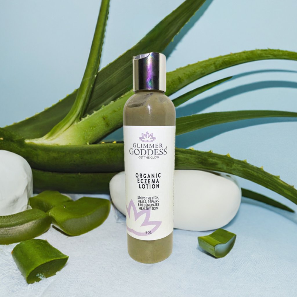 Organic Eczema Lotion - Stop the Itch, Heal The Skin-1