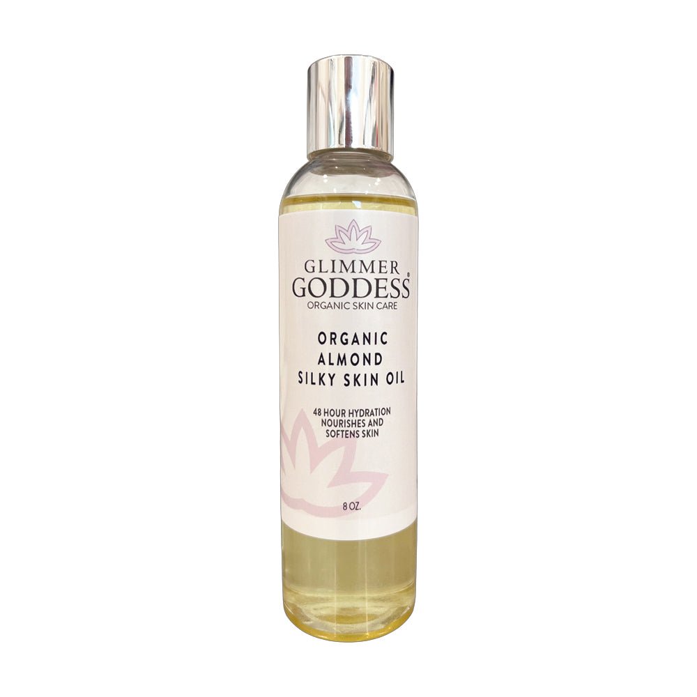 Organic Sweet Almond Silky Skin Oil - 48 Hour Hydration-4