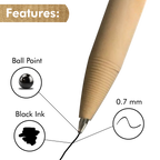 Paper Ballpoint Pens - 24 Pack-3