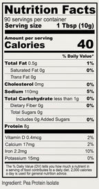 Anthony's Premium Pea Protein, 2 lb, Plant Based, Gluten Free, Unflavored, Vegan, Keto Friendly, Made from Peas