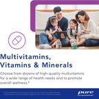 Pure Encapsulations PreNatal Nutrients - for Pregnancy & Lactation - Aids Energy & DNA Development* - with Folate, Choline & Iron - Gluten Free & Non-GMO - 120 Capsules