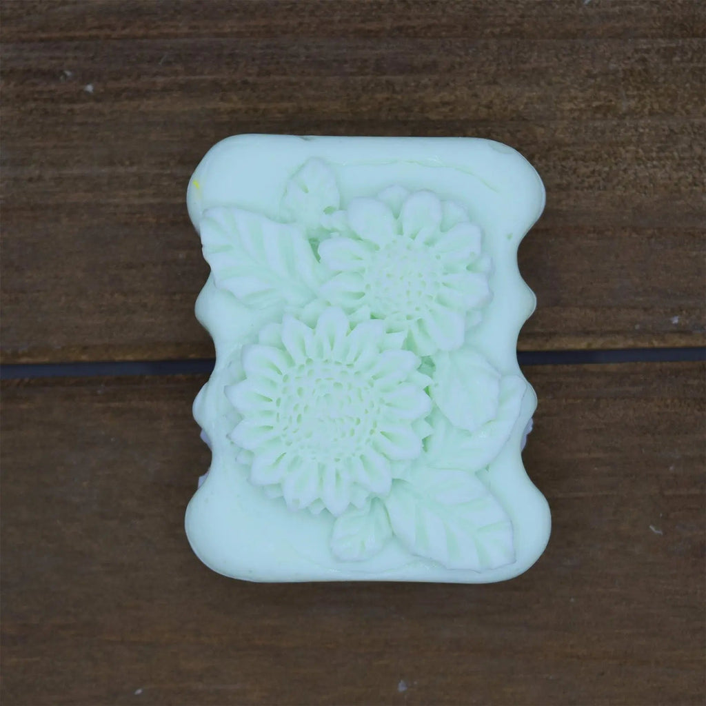 Decorative Natural Crafted Goat Milk Soap Bar 2.5 oz (rectangle shaped)-1