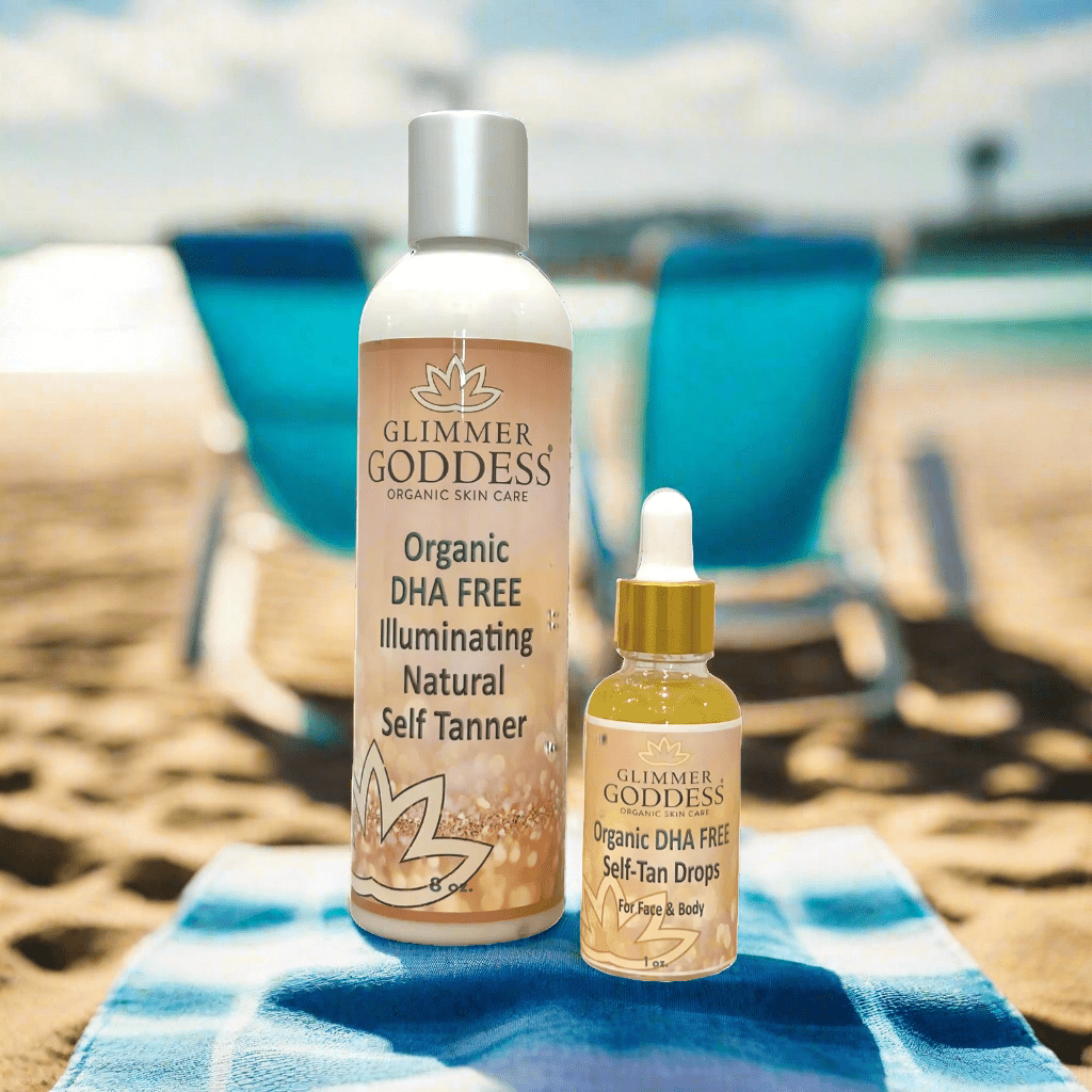 DHA-Free Self Tanner + DHA-Free Self Tanner Drops Bundle-4