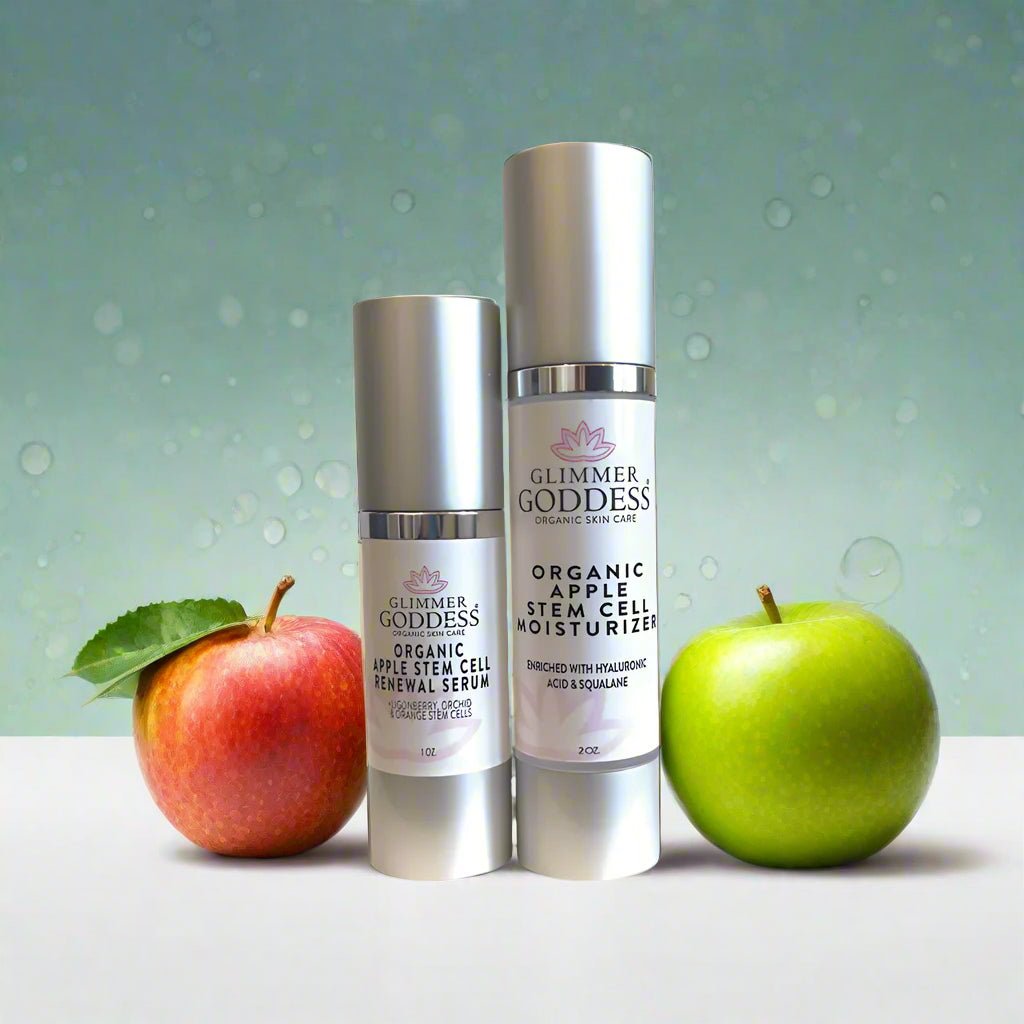Organic Apple Stem Cell Anti-Aging Duo | Hydrating Serum & Moisturizer for Firm, Radiant Skin-1