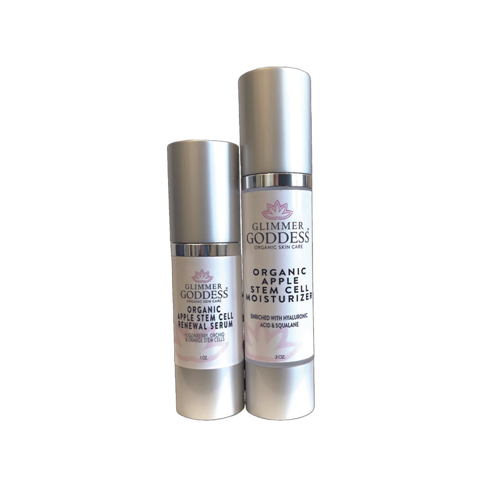 Organic Apple Stem Cell Anti-Aging Duo | Hydrating Serum & Moisturizer for Firm, Radiant Skin-0