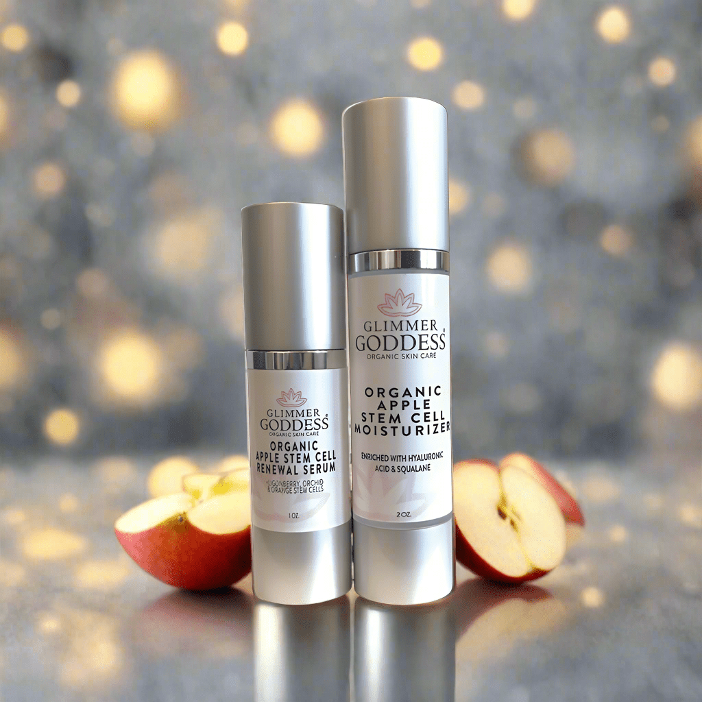 Organic Apple Stem Cell Anti-Aging Duo | Hydrating Serum & Moisturizer for Firm, Radiant Skin-4