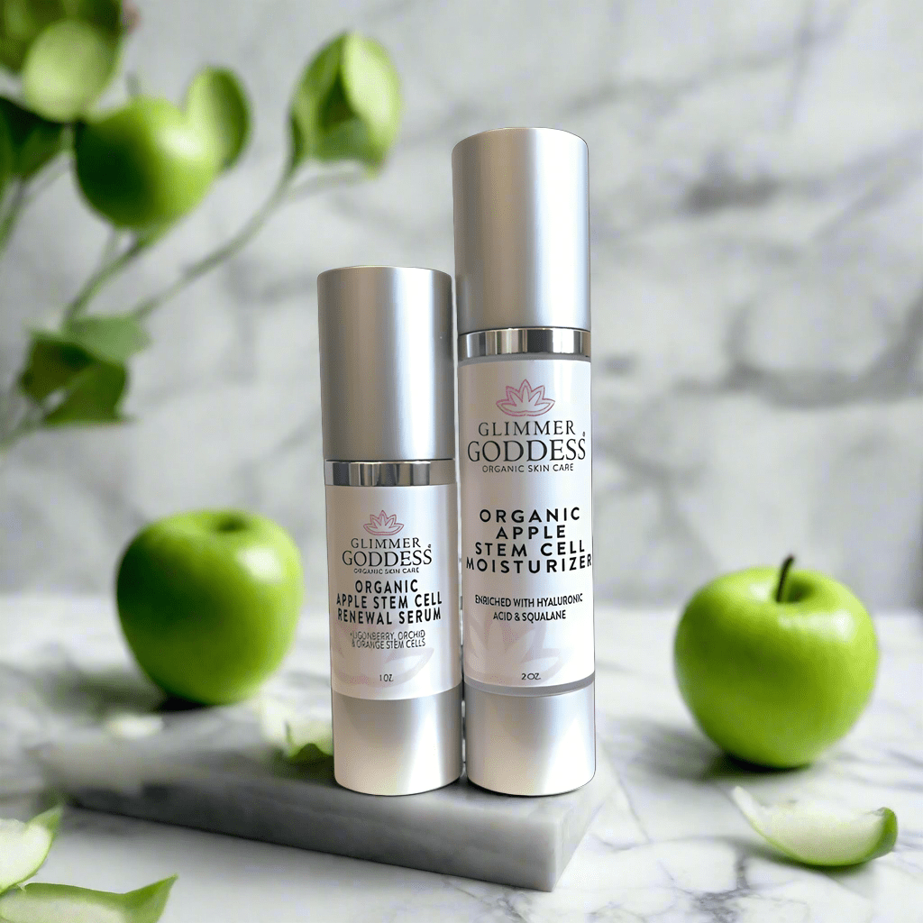 Organic Apple Stem Cell Anti-Aging Duo | Hydrating Serum & Moisturizer for Firm, Radiant Skin-3
