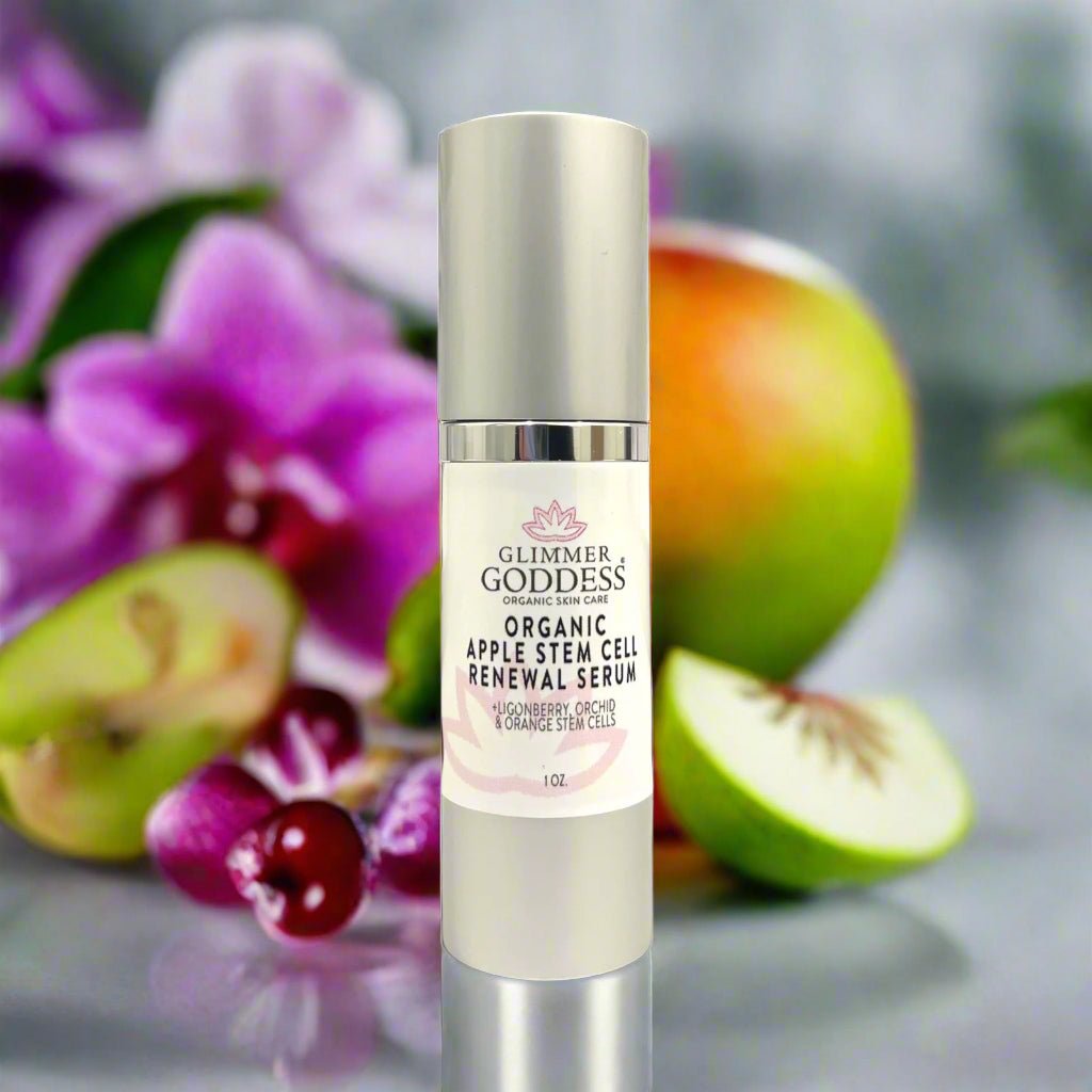 Organic Apple Stem Cell Serum for Anti-Aging | Lingonberry, Orchid & Orange Stem Cells for Hydration & Wrinkle Defense-3