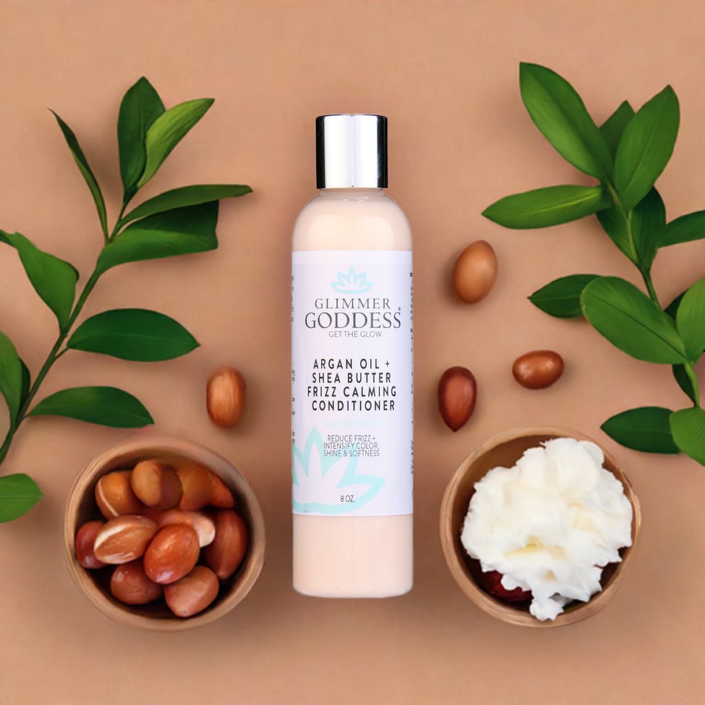 Organic Argan Oil Hair Conditioner with Shea Butter-3
