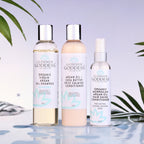 Organic Argan Oil Hair Treatment Trio, Hydrating Shampoo, Deep Conditioner, and Hair Shine Spray-4