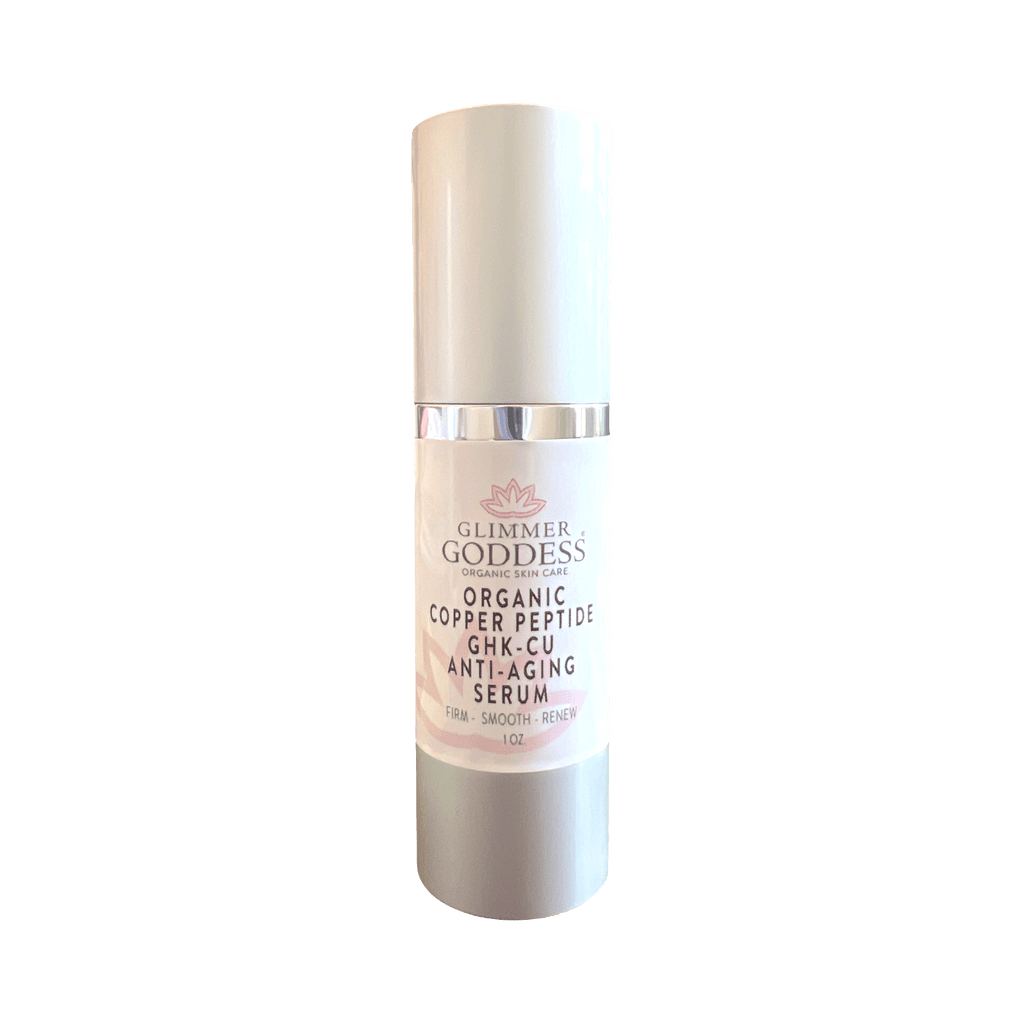 Organic Copper Peptide Anti-Aging Serum – GHK-Cu, Argireline®, Matrixyl 3000, Hyaluronic Acid – Wrinkle Repair-0