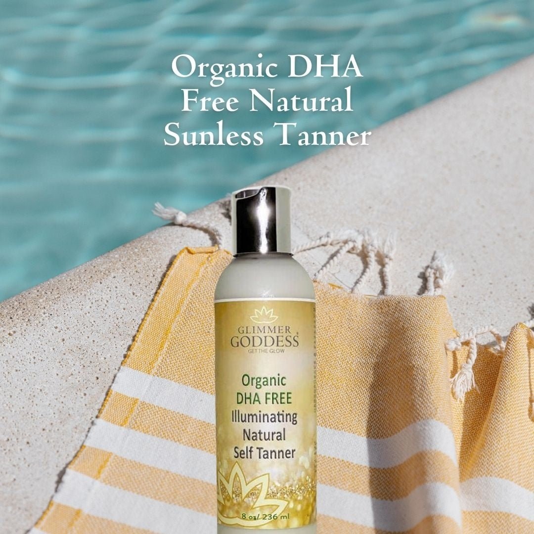 Organic DHA-Free Self Tanner + Bronzing Shimmer Bundle-3
