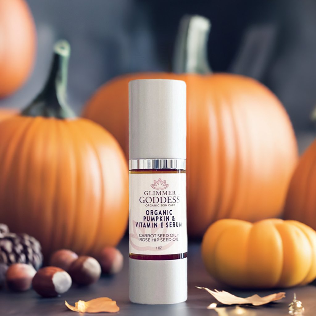 Organic Pumpkin Serum with Collagen Boosting Vitamin E Instant Glow Treatment-2