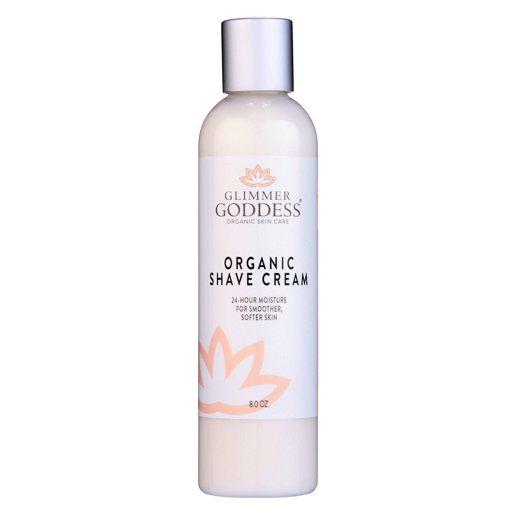 Glimmer Goddess’ Best Organic Shave Cream with Aloe, Coconut Oil, & Shea Butter-0