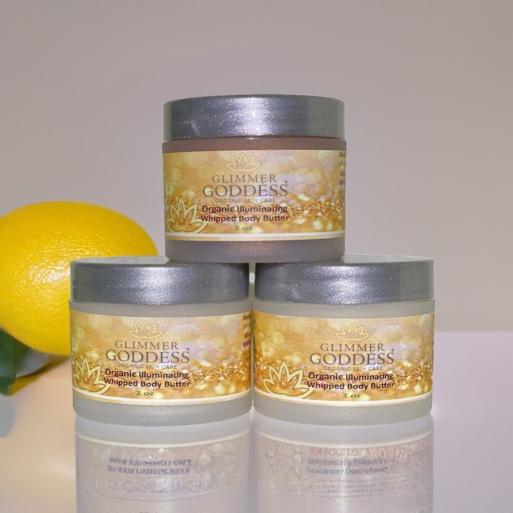 Organic Shimmering Whipped Body Butter Trio-1