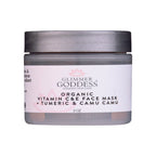 Organic Glow Up Tumeric Vitamin C & E Brightening Face Mask - 2 oz.-0