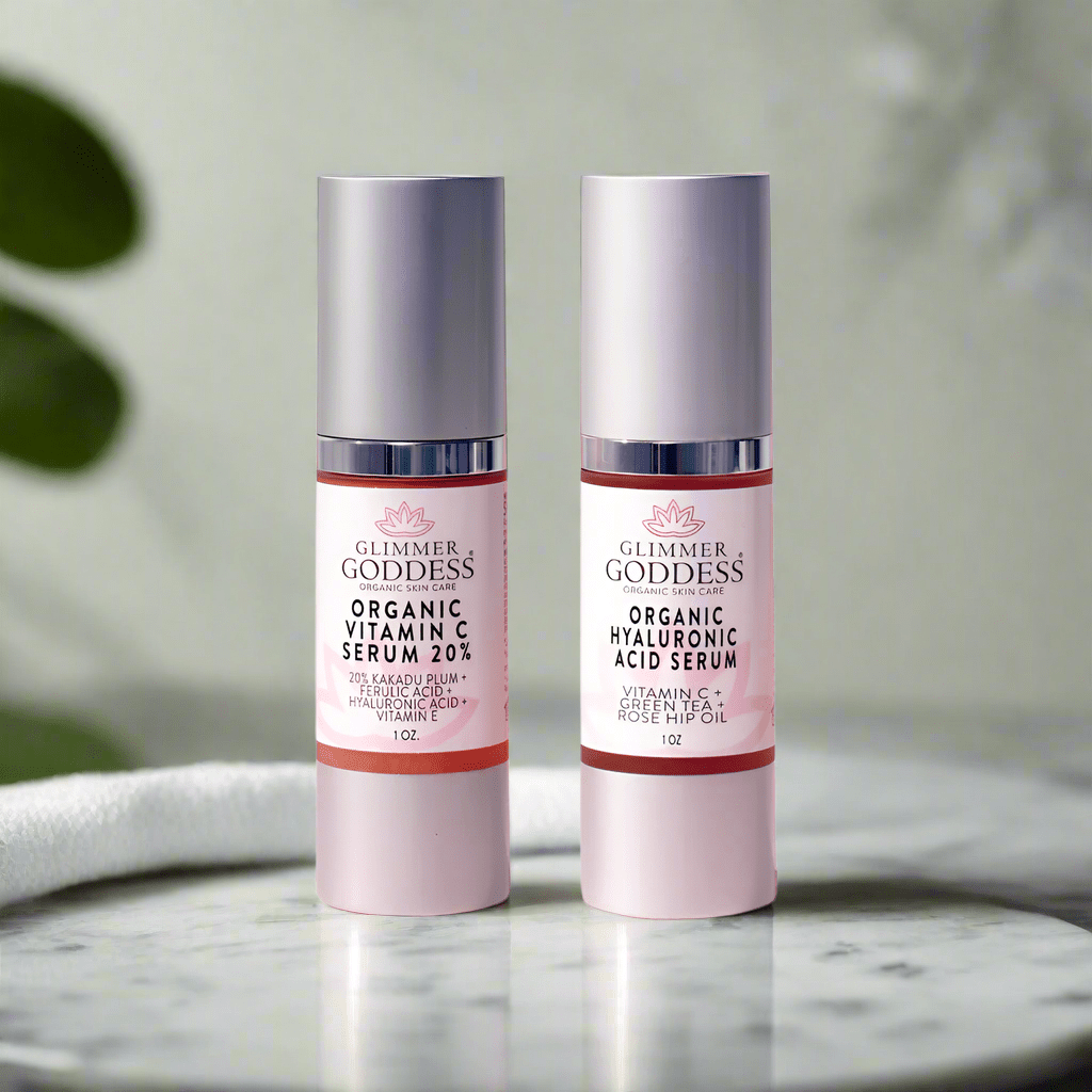 Radiance + Hydration Duo: Vitamin C 20% & Hyaluronic Acid Serum Bundle-1