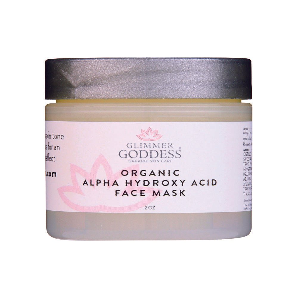 Organic Alpha Hydroxy Acid Renewing Face Mask For Glowing Skin-0